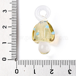 Handmade Lampwork Pendants&nbsp;LAMP-T021-23G