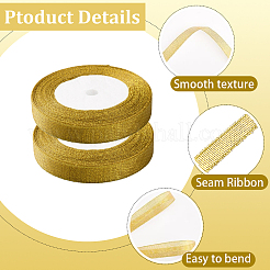 2Rolls Glitter Metallic Ribbon&nbsp;OCOR-GF0005-78B-01