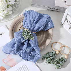 6Pcs PVC Leaf Napkin Rings&nbsp;AJEW-GF0011-03B