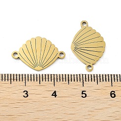 Ion Plating(IP) 201 Stainless Steel Connector Charms&nbsp;STAS-A090-16G