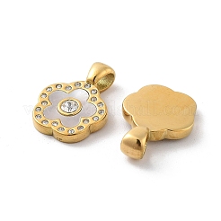 Natural Shell Pendants&nbsp;STAS-P343-04A-G