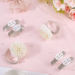 Plastic & Rhinestone Stretch Bracelets&nbsp;AJEW-WH20064-05