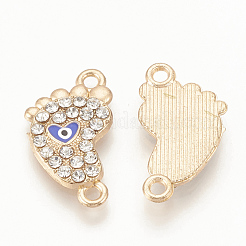 Jewelry Alloy Rhinestone Links connectors&nbsp;ALRI-Q235-003G