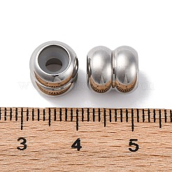201 Stainless Steel Beads&nbsp;STAS-D301-18P-03