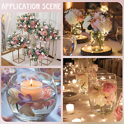 12Pcs Cloth Artificial Flower Head&nbsp;AJEW-SC0031-58B