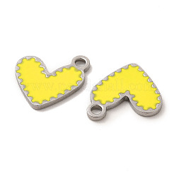 304 Stainless Steel Enamel Pendants&nbsp;STAS-M308-14P-03