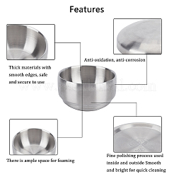 Stainless Steel Bowl with Lid&nbsp;STAS-WH0018-02
