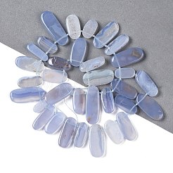 Natural Blue Lace Agate Beads Strands&nbsp;G-H006-B01-01