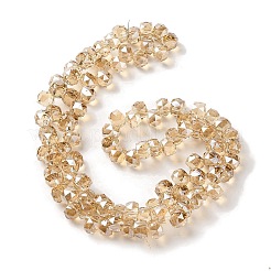 Pearl Luster Plated Electroplate Beads Strands&nbsp;EGLA-H104-09A-PL01