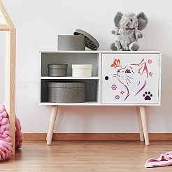 PET Hollow Out Drawing Painting Stencils&nbsp;DIY-WH0391-0291