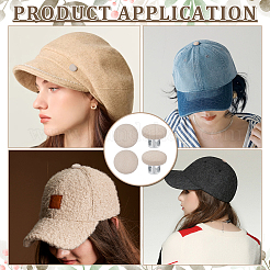 Cotton Cap Top Buttons&nbsp;BUTT-BC0001-13C
