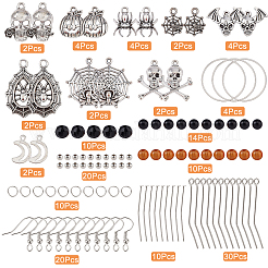 DIY Halloween Drop Earring Making Kits&nbsp;DIY-SC0019-36