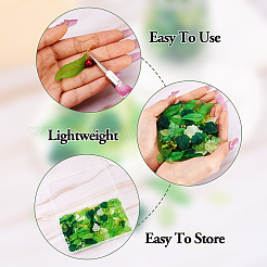 270Pcs 9 Style Transparent Acrylic Pendants&nbsp;TACR-CD0001-02