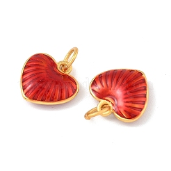 Brass Enamel Pendants&nbsp;KK-K364-25A-01