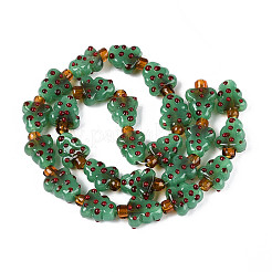Christmas Handmade Lampwork Beads&nbsp;LAMP-T022-28