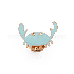Cute Crab Enamel Pin&nbsp;JEWB-S012-004G-NF