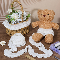 5M Cotton Embroidery Wrinkle Lace Trim&nbsp;OCOR-AR0002-06A