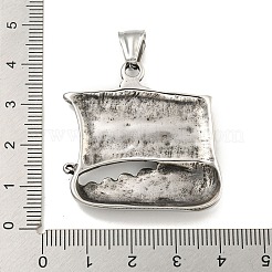 316 Surgical Stainless Steel Pendants&nbsp;STAS-E212-155AS