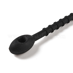 Oval Shape Silicone Cable Zip Ties&nbsp;AJEW-C034-03B