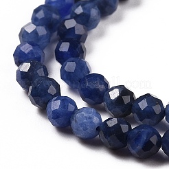 Natural Sodalite Beads Strands&nbsp;X-G-C009-A07