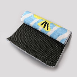 Flocking Fibre Tropical Fish Bath Mat&nbsp;AJEW-FZC0003-05A