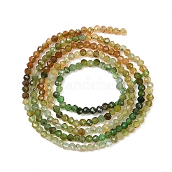 Gradient Color Natural Green Tourmaline Beads Strands&nbsp;G-Z106-H02-02A