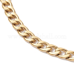304 Stainless Steel Curb Chain Purse Chains&nbsp;AJEW-BA00160-02