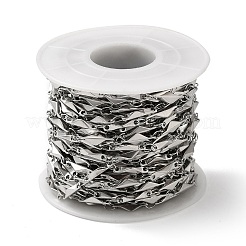 Tarnish Resistant 304 Stainless Steel Rhombus Link Chains&nbsp;CHS-E012-01P