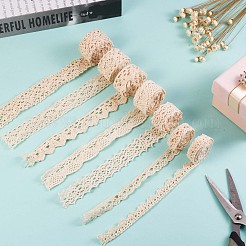 WEWAYSMILE 7Yards 1 Styles Vintage Crochet Lace Ribbon&nbsp;JX108A