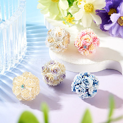 Handmade Rhinestone Clay Pave Beads&nbsp;CLAY-TAC0015-02C