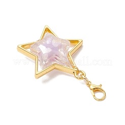 Star Acrylic Pendant Decorations&nbsp;HJEW-JM03395
