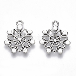 Tibetan Style Alloy Pendants&nbsp;X-TIBE-N010-16AS-RS