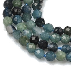 Natural Blue Tourmaline Beads Strands&nbsp;G-B168-A06-2mm