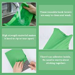 7Pcs 7 Colors Elastic Fabric Book Covers&nbsp;AJEW-CP0006-20