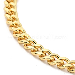 Brass Cable Chains Slider Bracelet for Women&nbsp;BJEW-G643-01G