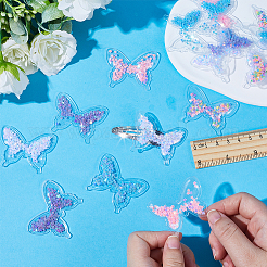 40Pcs 5 Colors PVC Ornament Accessories&nbsp;FIND-GF0005-41