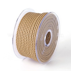 Braided Cowhide Cord&nbsp;WL-I003-3mm-D-06