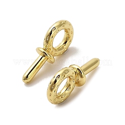 Rack Plating Brass Pendant Bails&nbsp;KK-S397-18A-G