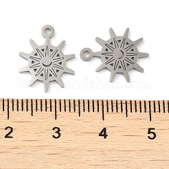 Non-Tarnish 304 Stainless Steel Charms&nbsp;STAS-J042-01P