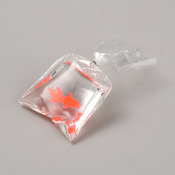 Transparent Resin Big Pendants&nbsp;RESI-TAC0018-28B