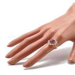 Natural Amethyst Finger Ring for Girl Women&nbsp;X1-RJEW-TA00012-5