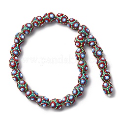 Glass Enamel Beads&nbsp;GLAA-C038-01B