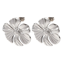 Valentine's Day 304 Stainless Steel Stud Earrings&nbsp;EJEW-C184-01B-P