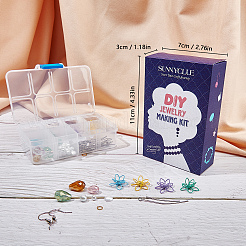 DIY Flower Earring Making Kits&nbsp;DIY-SC0011-94