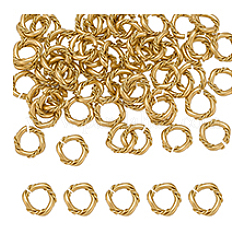 60Pcs Brass Open Jump Rings&nbsp;KK-PH0013-09