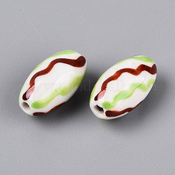 Handmade Porcelain Beads&nbsp;PORC-T134-15B