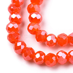 Electroplate Glass Beads Strands&nbsp;EGLA-A034-P2mm-A27