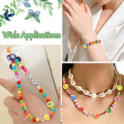 Engraving Wood Beads&nbsp;WOOD-CJZ0001-02