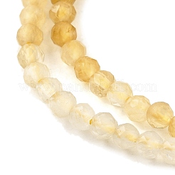 Natural Citrine(Heated) Beads Strands&nbsp;G-G259-D03-2mm