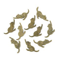 Alloy Kitten Cabochons&nbsp;PALLOY-WH0051-01AB-05